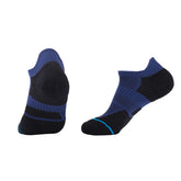 Ankle Cotton Running Socks | Performance Stripes Breathable Tech